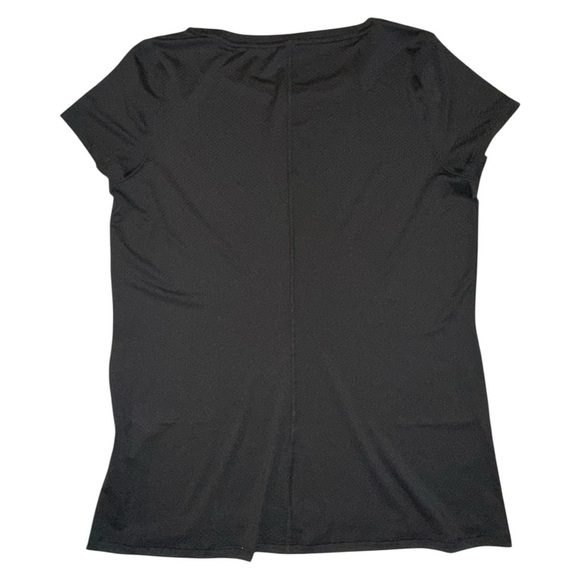 Under Armour Black HeatGear Athletic Tee Women’s Large NWT - Picture 2 of 3
